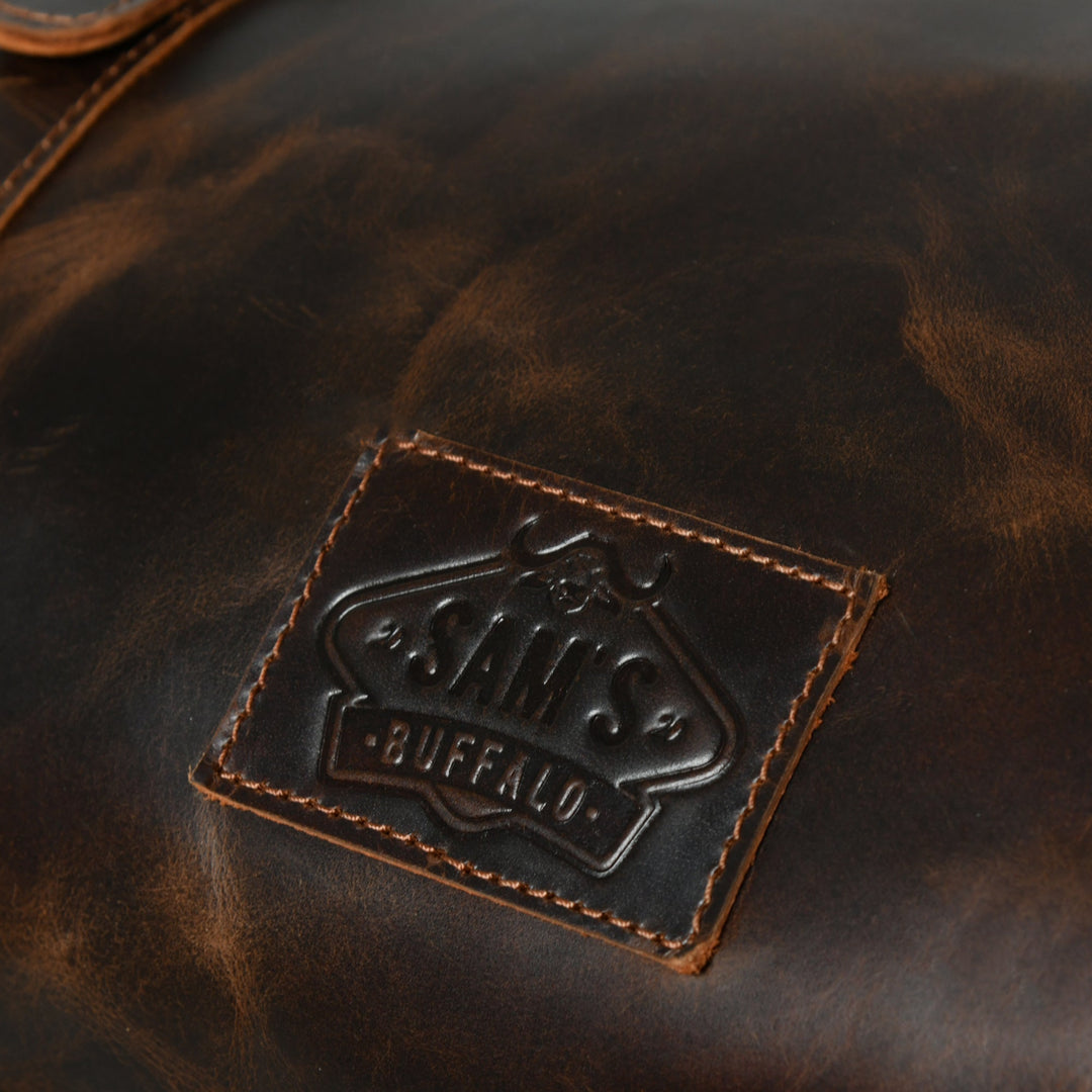 Products Bistre Wink Leather Duffle Bag - 7 